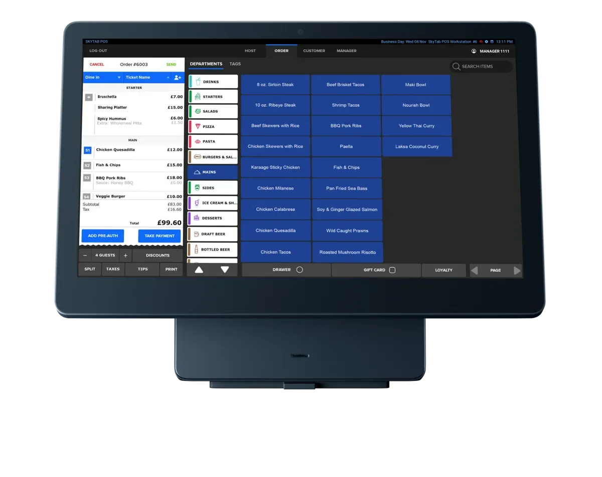 Shift4 Workstation - Shift4 Dine UK